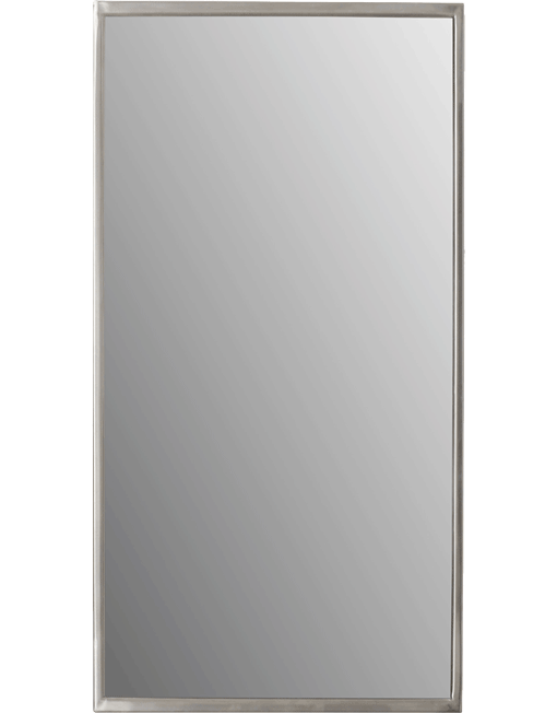 Stainless Steel Angle Framed Mirror Meek Mirrors