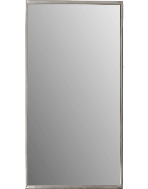 Handcrafted Stainless Steel Channel Frame Mirror