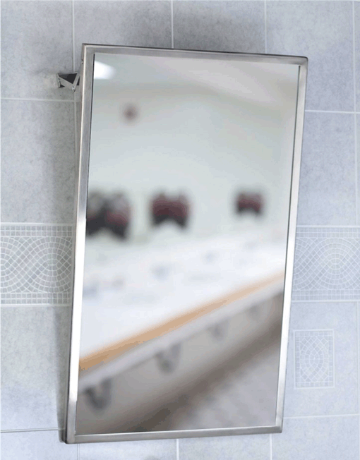Ada Stainless Steel Adjustable Tilt Mirror Meek Mirrors M4210 Ada Adjustable Mirror