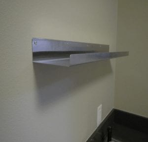 Stainless Steel Shelf | Commercial Mirrors