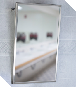 ADA Adjustable Fixed Tilt Mirror | Meek Mirrors | Health & Safety Products