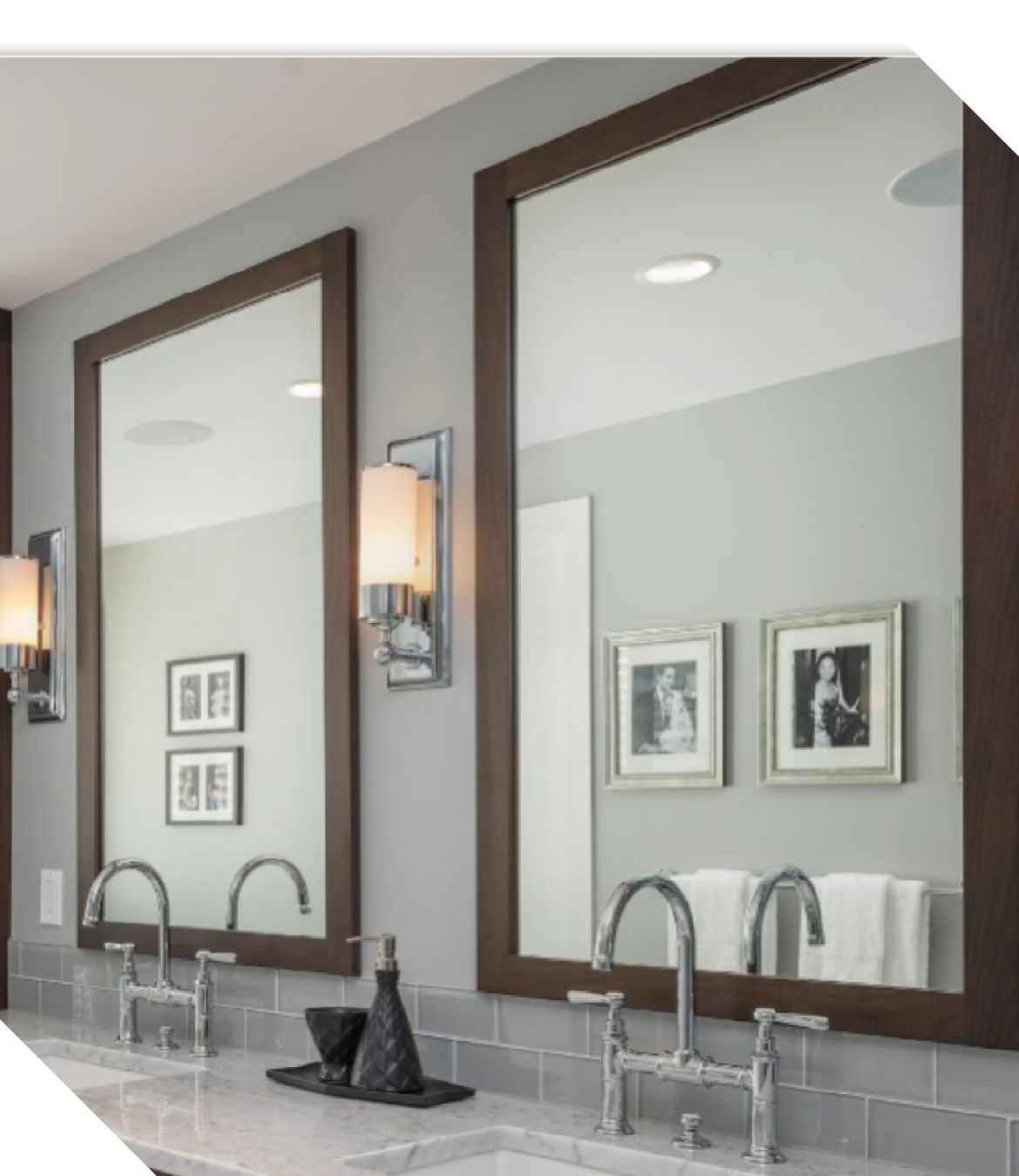 Wood Framed Mirror | Meek Mirrors