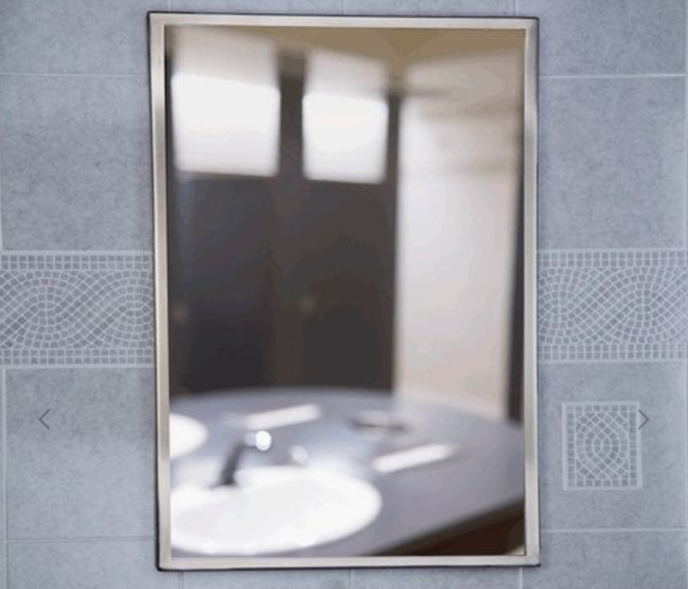 Channel Framed Mirror | Commercial Mirrors | Veteran Owned Small Business