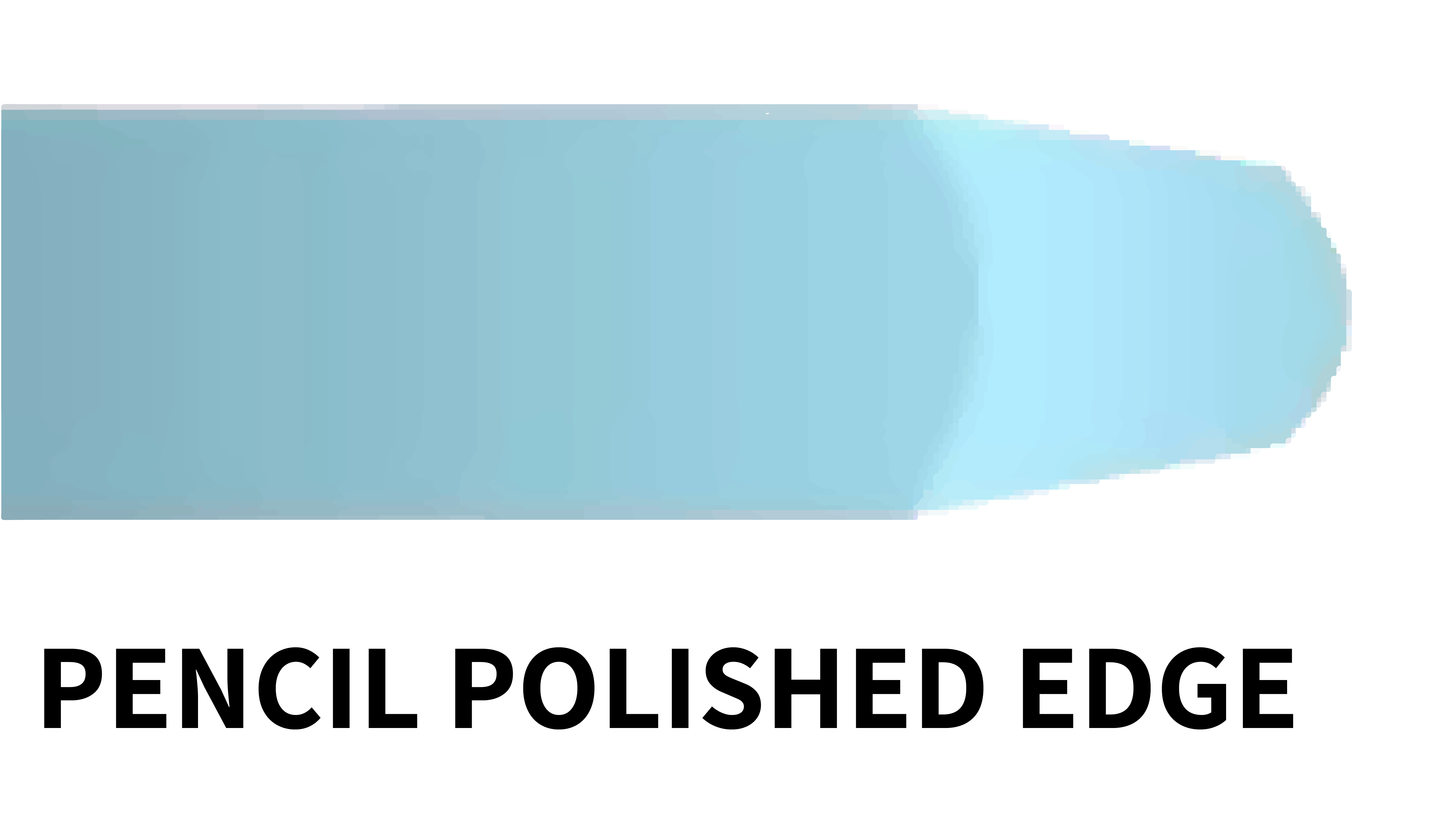 Pencil Polished Edge Glass Mirror | Frameless Glass Mirrors | Veteran Owned Small Business